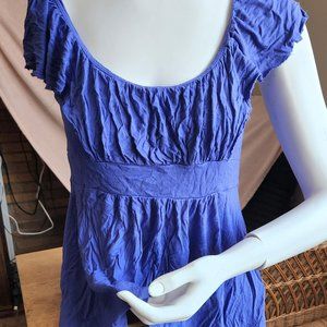 Delia's sharktooth shirt purple bluish large / bundle requirement